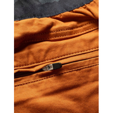 WILDER KAISER-ORANGE BROWN-L pánské 3/4 kalhoty oranžovo hnědé