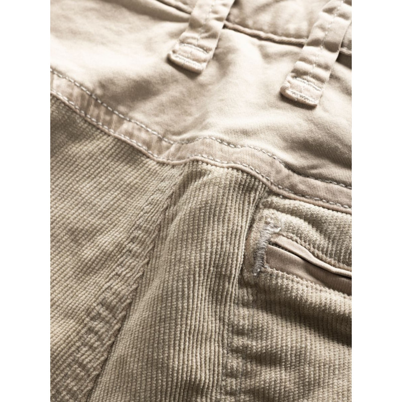 ROFAN 2.0 (CORD MIX)-DARK SAND-XXL pánské kraťasy tmavě pískové ROFAN 2.0 (CORD MIX)-DARK SAND-XXL pánské kraťasy tmavě pískové