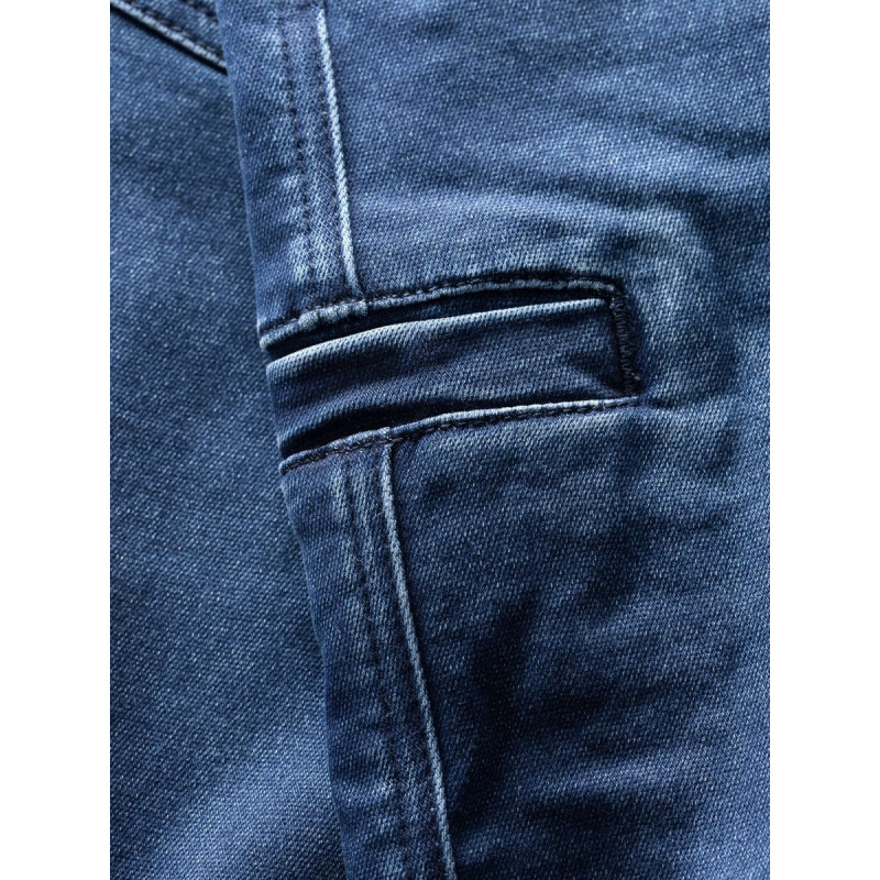 KUFSTEIN 5.0-DENIM BLUE-XS pánské kalhoty tmavý denim