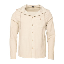 PEAK DISTRICT-DARK SAND-XL pánská košile tmavě písková