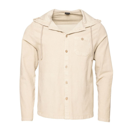 PEAK DISTRICT-DARK SAND-XL pánská košile tmavě písková