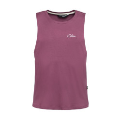 VILS SPOTTER-DARK BORDEAUX-S pánské tílko tmavě vínové