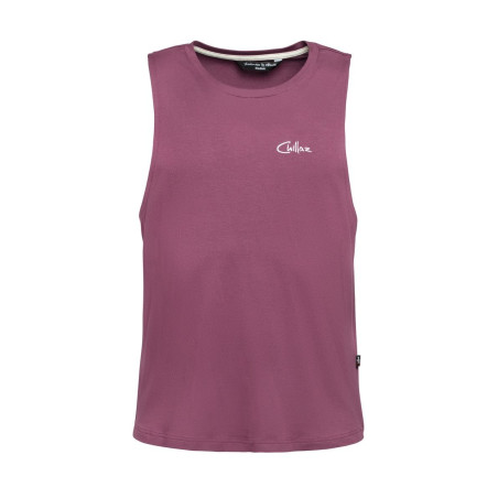 VILS SPOTTER-DARK BORDEAUX-S pánské tílko tmavě vínové