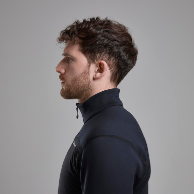 FURY XT PULL-ON-BLACK-XL pánská mikina černá