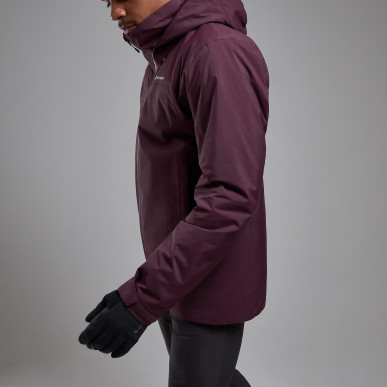 DUALITY JACKET-DARK GARNET-S pánská bunda hnědofialová