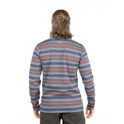 PORTO-DARK BLUE-XL pánské tričko s dlouhým rukávem tmavě modré