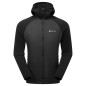 SIROCCO LITE HOODIE-BLACK-L pánská bunda černá