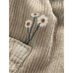 MAGDALENA-DARK SAND-36 dámské kalhoty tmavě pískové