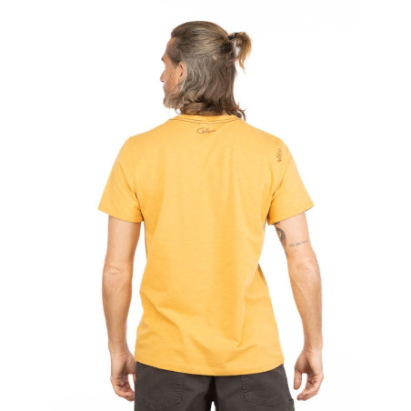 TYROLEAN TRIP-OCHRE-XXS pánské tričko okrové