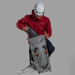 FORTES XT HOODIE-MIDNIGHT GREY-L pánská bunda tmavě šedá