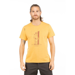 HOMO MONS SPORTIVUS-OCHRE-XL pánské tričko okrové