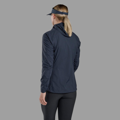 FEM FEATHERLITE HOODIE-ECLIPSE BLUE-UK8/XS dámská bunda modrá