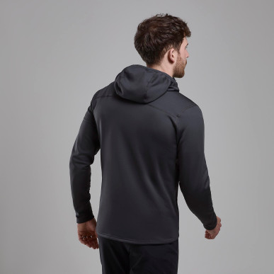 FURY LITE HOODIE-MIDNIGHT GREY-L pánská mikina tmavě šedá