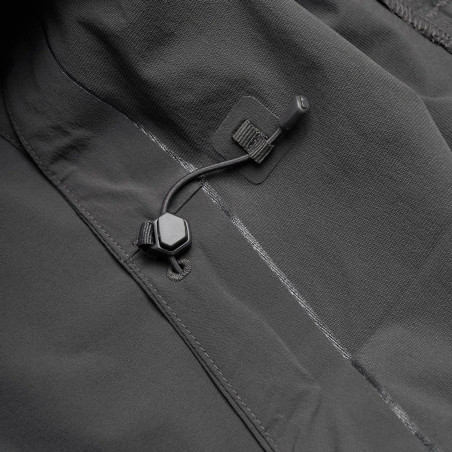 TENACITY NANO HOODIE-MIDNIGHT GREY-S pánská bunda tmavě šedá