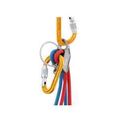 ATTACHE SCREW LOCK HMS YELLOW šroubovací karabina žlutá