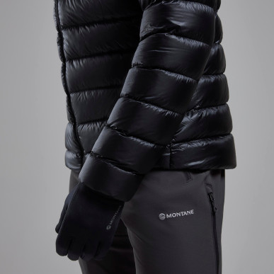 ALPINE 850 LITE HOODIE-BLACK-L pánská bunda  černá