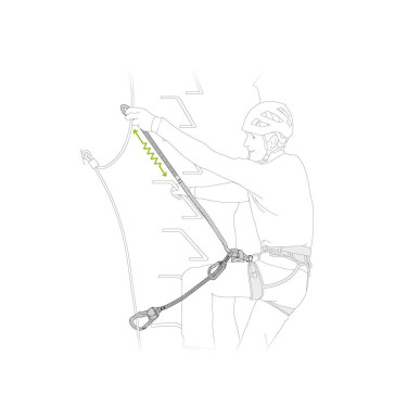 SCORPIO EASHOOK feratový tlumič s karabinou Eashook