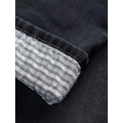 WORKING 2.0-DENIM BLACK-32 dámské kalhoty černé denim