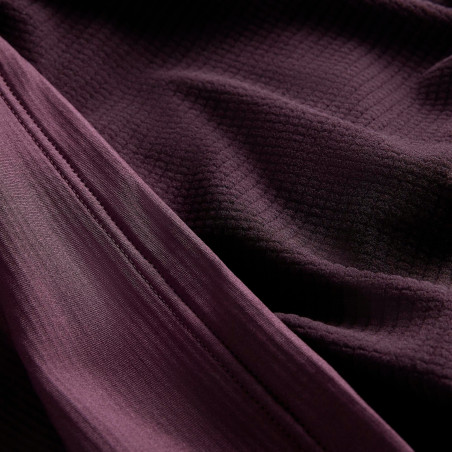 PROTIUM HOODIE-DARK GARNET-XXL pánská mikina hnědofialová