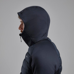 COMPOSITE HOODIE-BLACK-M pánská bunda černá