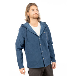 PEAK DISTRICT-DARK BLUE-XXL pánská košile tmavě modrá