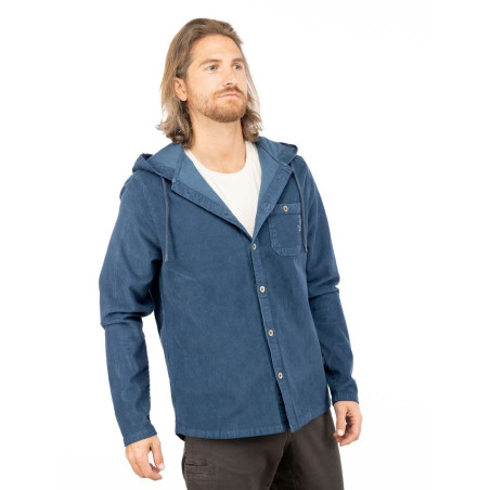 PEAK DISTRICT-DARK BLUE-XXL pánská košile tmavě modrá