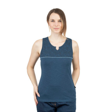 KORFU-DARK BLUE-34 dámský top tmavě modrý