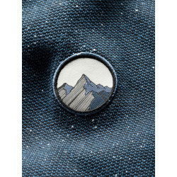 ALICANTE LOGO 2.0-DARK BLUE-XXS pánská mikina tmavě modrá