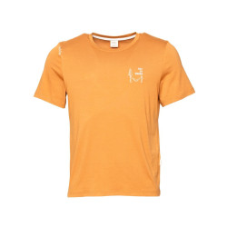 OUT OF ORDER-ORANGE BROWN-XL pánské tričko oranžovo hnědé