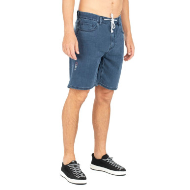 OAHU 2.0-DENIM BLUE-M pánské kraťasy modré denim