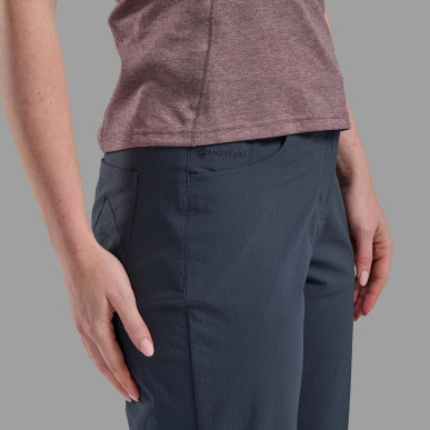 FEM GENOA LITE PANTS REG LEG-ECLIPSE BLUE-UK8/XS dámské kalhoty modré