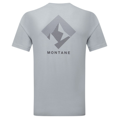 ALHENA MOUNTAIN 25 T-SHIRT-PEBBLE BLUE-M pánské tričko modrošedé