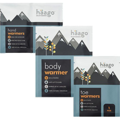 ASSORTED WARMERS ohřevné sáčky sada mix