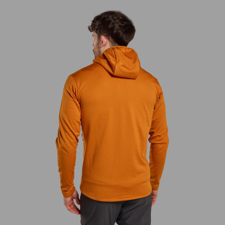 PROTIUM HOODIE-AMBER-S pánská mikina oranžová
