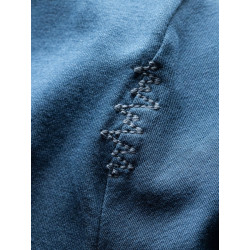 MOUNTAIN LOGO-DARK BLUE-L pánské tričko tmavě modré