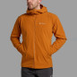 KHAMSIN HOODIE-AMBER-S pánská bunda oranžová