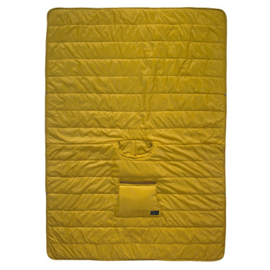 HONCHO PONCHO Wheat eraLoftové pončo žluté