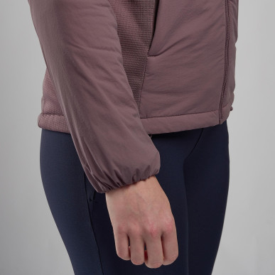 FEM FIREBALL LITE HOODIE-MOONSCAPE-UK10/S dámská bunda šedofialová