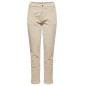 MAGDALENA-DARK SAND-32 dámské kalhoty tmavě pískové