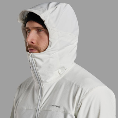 TENACITY HOODIE-POWDER-XL pánská bunda bílá