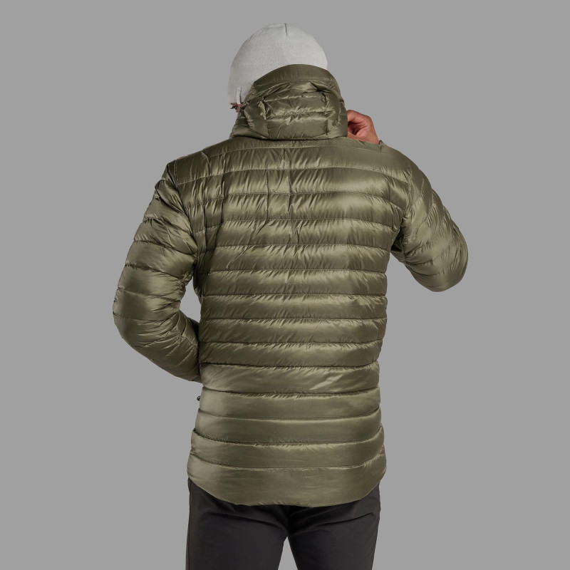 ANTI-FREEZE HOODIE-CAPER-XL pánská bunda olivová ANTI-FREEZE HOODIE-CAPER-XL pánská bunda olivová