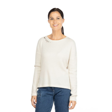 LIMBARA-SAND-32 dámské tričko s dlouhým rukávem pískové