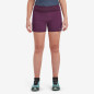 FEM SLIPSTREAM TWIN SKIN SHORTS-SASKATOON BERRY-UK8/XS dámské kraťasy vínové