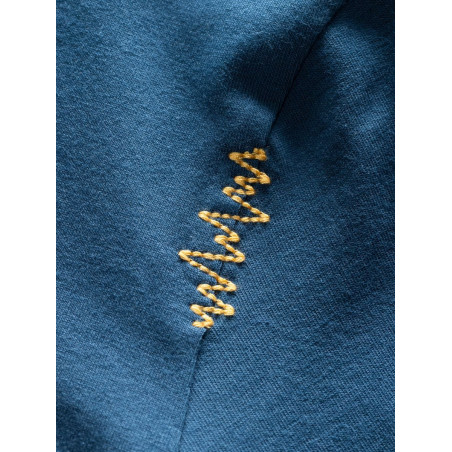 ISEO FLORAL LOGO-DARK BLUE-44 dámské tričko tmavě modré