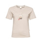 LEOBEN MOUNTAINS TO GO-BEIGE-34 dámské tričko béžové