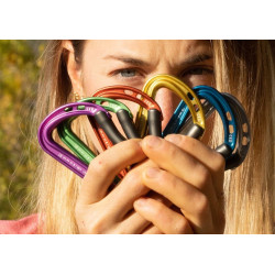 PACK OF 6 SPIRIT BENT karabin - prohlý zámek - balení 6 ks