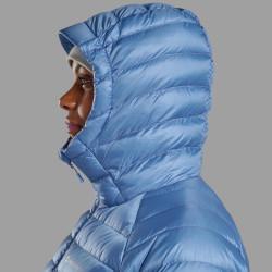 FEM ANTI-FREEZE HOODIE-CORNFLOWER-UK14/L dámská bunda modrá