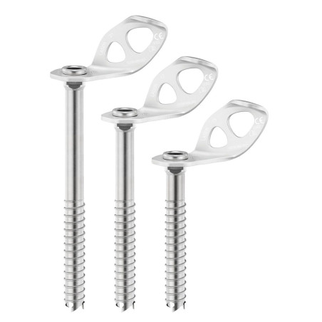 LASER 13cm ledovcová skoba s plaketou