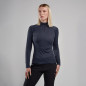 FEM DART ZIP NECK-ECLIPSE BLUE-UK16/XL dámské triko dlouhý ruk. modré FEM DART ZIP NECK-ECLIPSE BLUE-UK16/XL dámské triko dlouhý ruk. modré