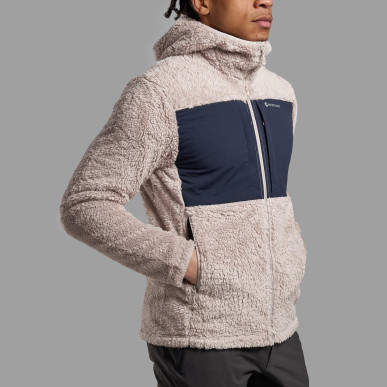 CALDUS XT HOODIE-OYSTER-S pánská bunda béžová